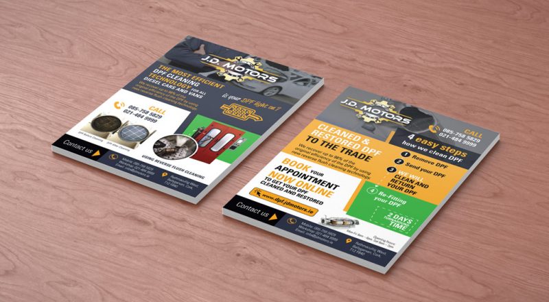 Leaflet design Cork